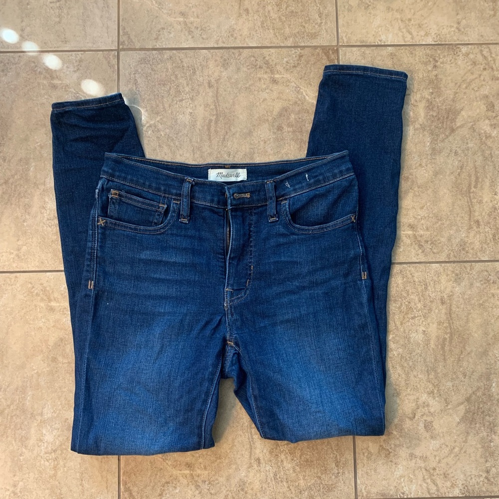 Size 27 Madewell skinny jeans
